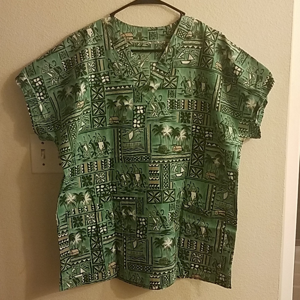 Unisex One of a Kind Scrub Top